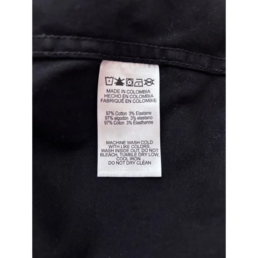 Michael Kors - Pre-Owned Black Cotton Denim Jacket Size XL